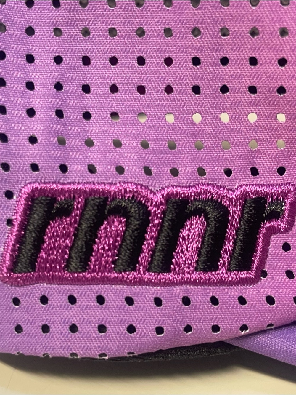 “Party Pace” Rnnr Pacer Hat - Purple and Teal - Picture 9 of 9